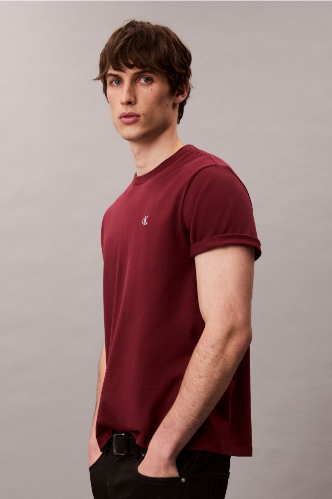 SS EASY MONOGRAM TEE LV04RC275G RENAISSANCE RED